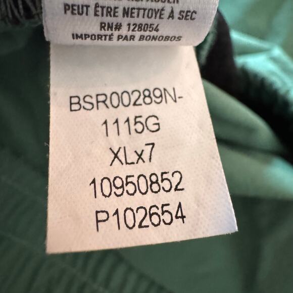 Bonobos Shorts Mens Athletic Gym Green XL Elastic Waist Versatile Sports Outdoor - Picture 9 of 9